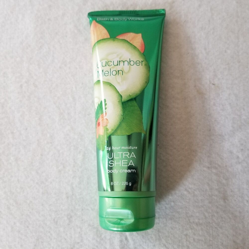 BATH & BODY WORKS CUCUMBER MELON ULTIMATE HYDRATION BODY CREAM 8 OZ